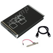 WELLAND  2.5" SATA  to USB2.0 + e