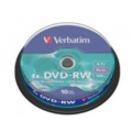 Verbatim  4x DVD-RW Media 4.7GB 10